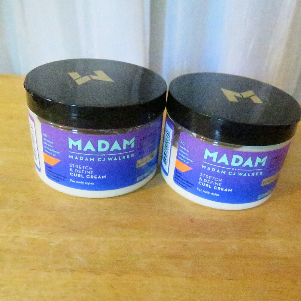 Madam C.J. Walker Curl Cream x2